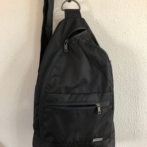 Eddie Bauer Cross body / sling /  back pack black